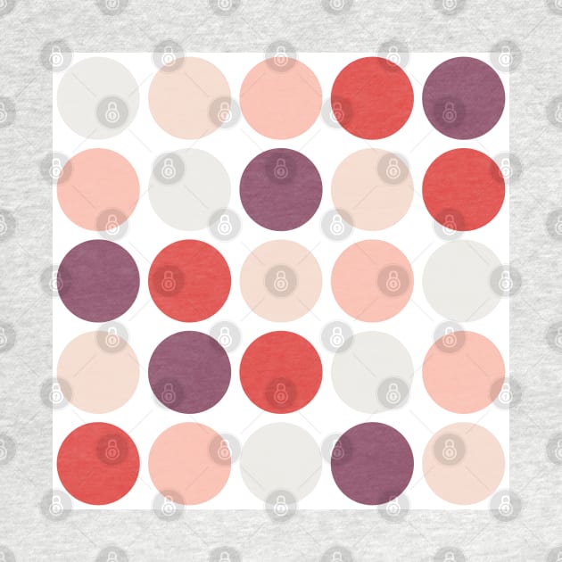 Colorful Polka Dots pattern by kallyfactory